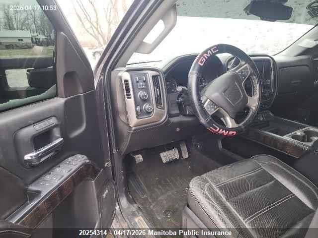 20254314 :رقم المزاد ، 1GT120E89FF518904 vin ، 2015 Gmc Sierra 2500 Hd Denali Crew Cab مزاد بيع