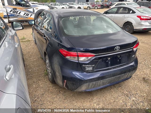 2022 Toyota Corolla Le მანქანა იყიდება აუქციონზე, vin: 5YFBPMBE8NP365835, აუქციონის ნომერი: 20254319