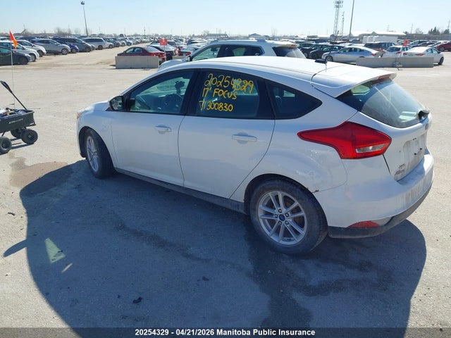 2017 Ford Focus Se მანქანა იყიდება აუქციონზე, vin: 1FADP3K29HL300830, აუქციონის ნომერი: 20254329
