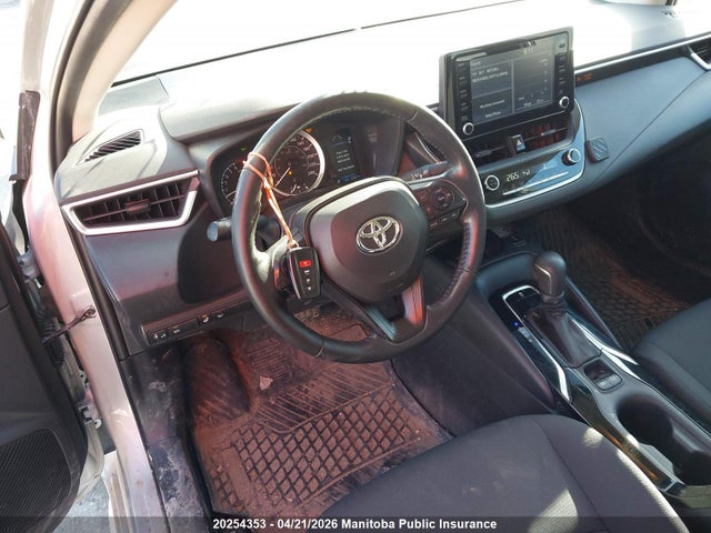 2022 Toyota Corolla Le მანქანა იყიდება აუქციონზე, vin: 5YFBPMBEXNP376884, აუქციონის ნომერი: 20254353