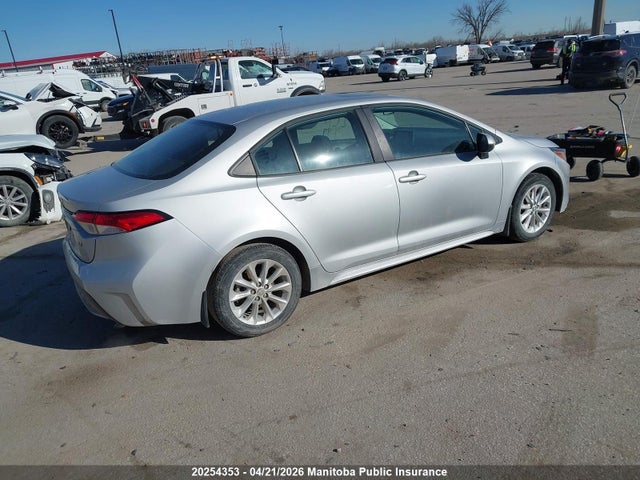 2022 Toyota Corolla Le მანქანა იყიდება აუქციონზე, vin: 5YFBPMBEXNP376884, აუქციონის ნომერი: 20254353
