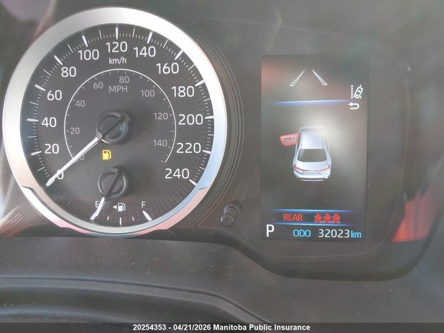2022 Toyota Corolla Le მანქანა იყიდება აუქციონზე, vin: 5YFBPMBEXNP376884, აუქციონის ნომერი: 20254353