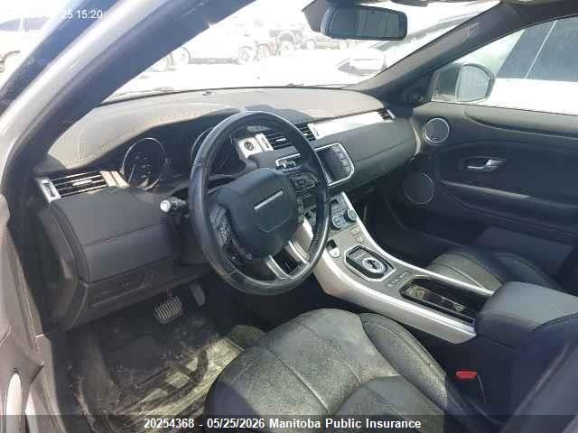 Продаж на аукціоні авто 2016 Land Rover Range Rover Evoque Se, vin: SALVP2BGXGH152332, номер лоту: 20254368