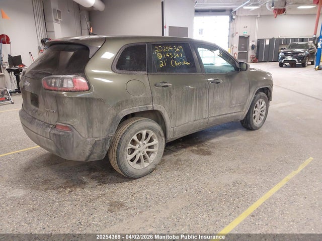 Продажа на аукционе авто 2021 Jeep Cherokee Sport, vin: 1C4PJMAB3MD143347, номер лота: 20254369