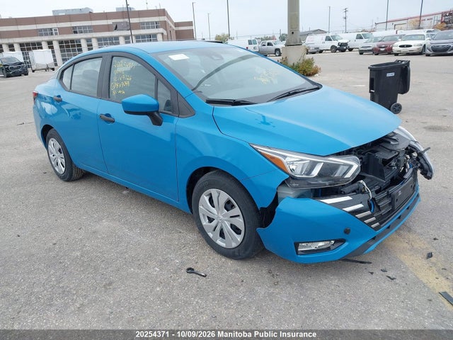 2025 Nissan Versa 1.6 S მანქანა იყიდება აუქციონზე, vin: 3N1CN8DV4SL829049, აუქციონის ნომერი: 20254371