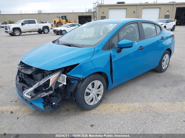 2025 Nissan Versa 1.6 S მანქანა იყიდება აუქციონზე, vin: 3N1CN8DV4SL829049, აუქციონის ნომერი: 20254371