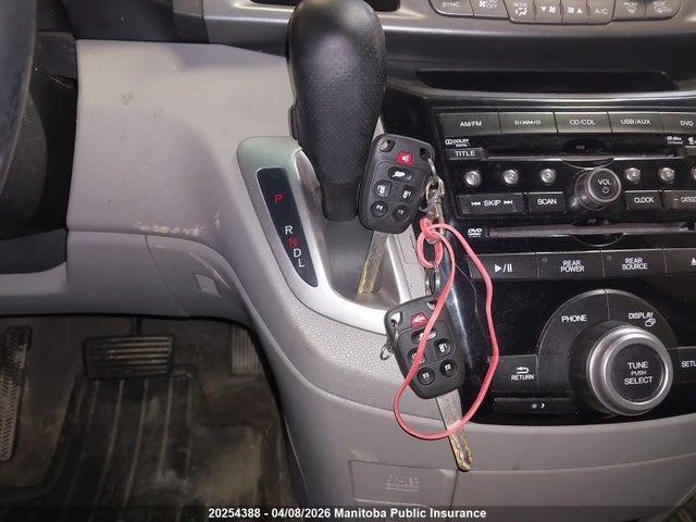Aukcja sprzedaży 2012 Honda Odyssey Ex-l, vin: 5FNRL5H67CB502885, numer aukcji: 20254388