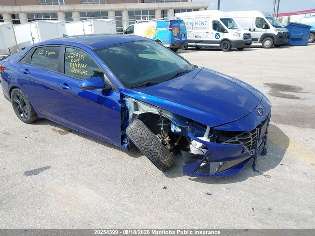 Продажа на аукционе авто 2022 Hyundai Elantra Ultimate Hybrid, vin: KMHLN4AJ6NU019645, номер лота: 20254399