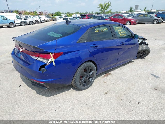 Продажа на аукционе авто 2022 Hyundai Elantra Ultimate Hybrid, vin: KMHLN4AJ6NU019645, номер лота: 20254399