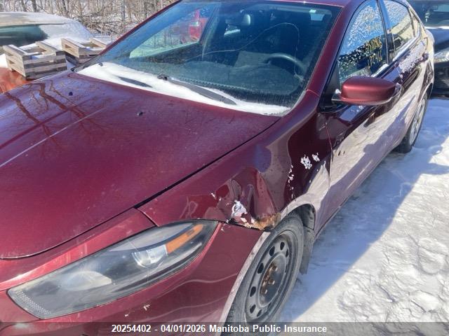 Продажа на аукционе авто 2015 Dodge Dart Sxt, vin: 1C3CDFBB3FD320664, номер лота: 20254402