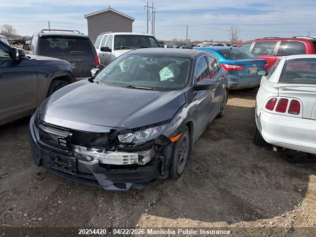 Aukcja sprzedaży 2016 Honda Civic Ex, vin: 2HGFC2F72GH036152, numer aukcji: 20254420