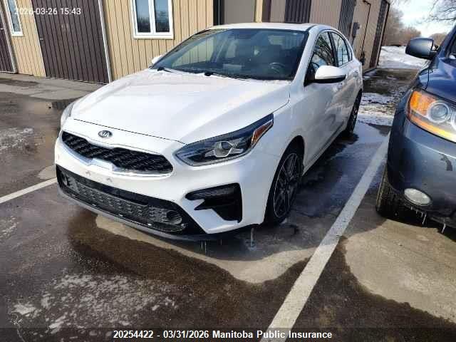 20254422 :رقم المزاد ، 3KPF54AD3LE235055 vin ، 2020 Kia Forte Ex+ مزاد بيع