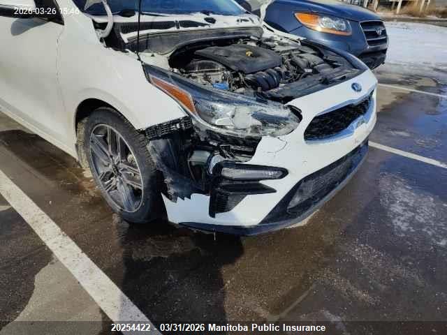 20254422 :رقم المزاد ، 3KPF54AD3LE235055 vin ، 2020 Kia Forte Ex+ مزاد بيع