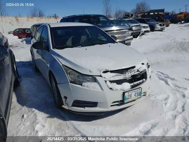 Aukcja sprzedaży 2012 Chevrolet Cruze Ls, vin: 1G1PC5SH9C7128151, numer aukcji: 20254425