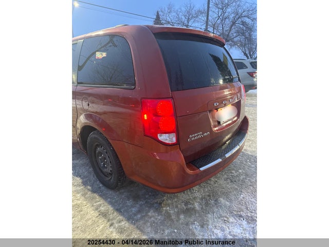20254430 :رقم المزاد ، 2C4RDGBG5CR301596 vin ، 2012 Dodge Grand Caravan Sxt مزاد بيع