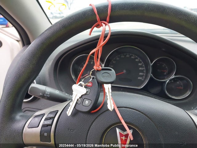 2008 Pontiac G6 მანქანა იყიდება აუქციონზე, vin: 1G2ZG57N384219755, აუქციონის ნომერი: 20254444