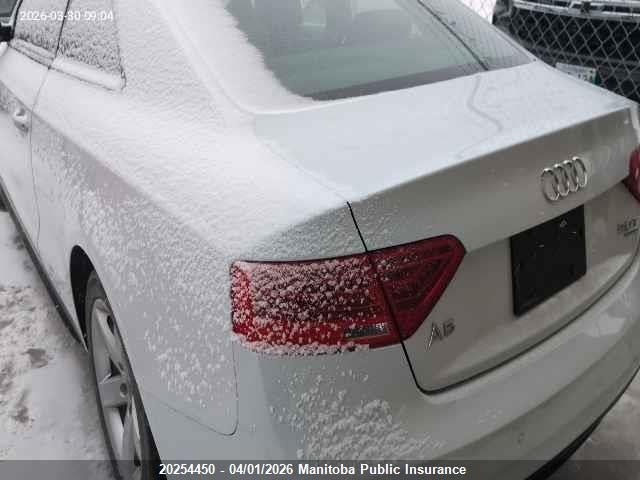 Продаж на аукціоні авто 2013 Audi A5 2.0t Quattro, vin: WAUDFBFR9DA075679, номер лоту: 20254450