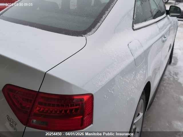 Продаж на аукціоні авто 2013 Audi A5 2.0t Quattro, vin: WAUDFBFR9DA075679, номер лоту: 20254450