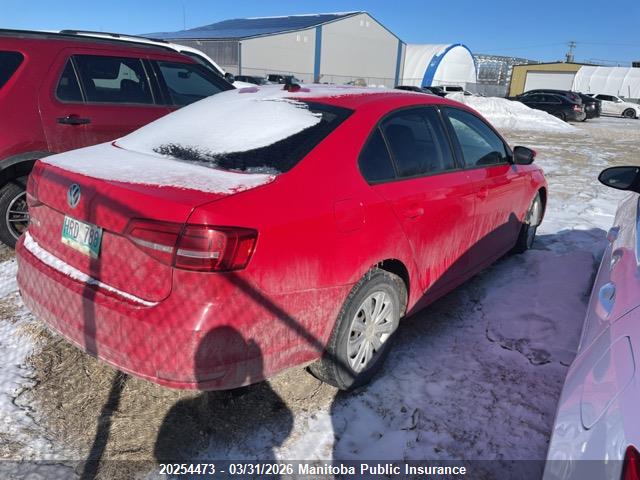 20254473 :رقم المزاد ، 3VW2K7AJ2FM204627 vin ، 2015 Volkswagen Jetta 2.0 مزاد بيع