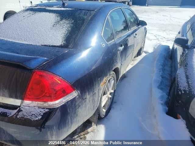 2007 Chevrolet Impala Ltz V6 მანქანა იყიდება აუქციონზე, vin: 2G1WU58R479211015, აუქციონის ნომერი: 20254486