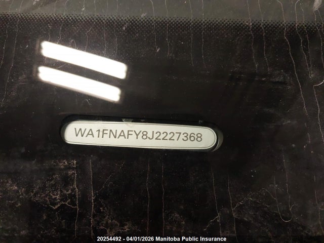 WA1FNAFY8J2227368 Audi Q5