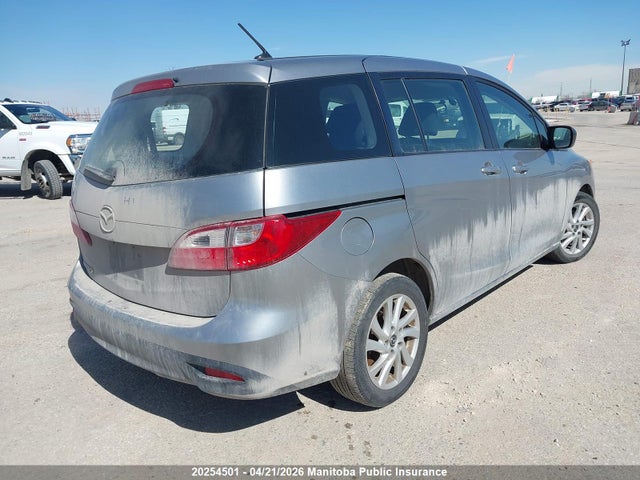 2013 Mazda Mazda5 Gs მანქანა იყიდება აუქციონზე, vin: JM1CW2CL6D0160600, აუქციონის ნომერი: 20254501