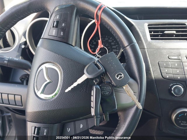 2013 Mazda Mazda5 Gs მანქანა იყიდება აუქციონზე, vin: JM1CW2CL6D0160600, აუქციონის ნომერი: 20254501