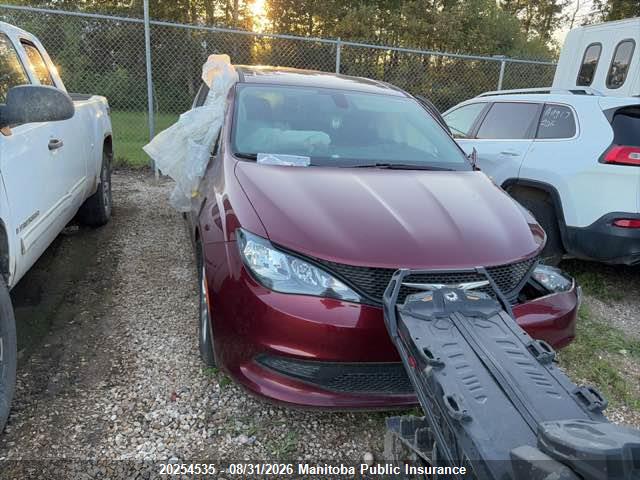 2022 Chrysler Grand Caravan Sxt მანქანა იყიდება აუქციონზე, vin: 2C4RC1ZG9NR134572, აუქციონის ნომერი: 20254535