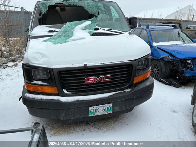 20254536 :رقم المزاد ، 1GTW7FBA6C1170022 vin ، 2012 Gmc Savana 2500 Cargo Van مزاد بيع