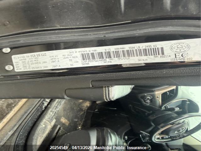 1C4PJMDS7GW144599 Jeep Cherokee Limited