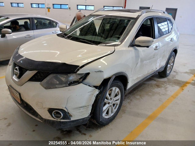 2014 Nissan Rogue Sv მანქანა იყიდება აუქციონზე, vin: 5N1AT2MM3EC844572, აუქციონის ნომერი: 20254555