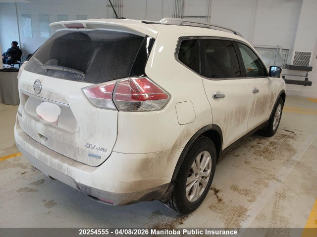 2014 Nissan Rogue Sv მანქანა იყიდება აუქციონზე, vin: 5N1AT2MM3EC844572, აუქციონის ნომერი: 20254555
