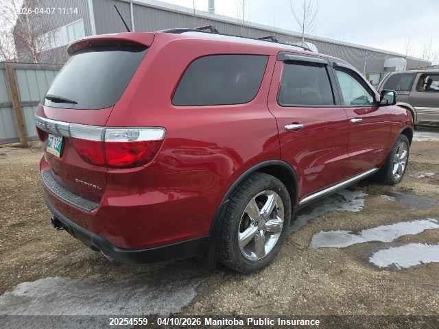 Aukcja sprzedaży 2011 Dodge Durango Citadel, vin: 1D4SE5GT0BC699948, numer aukcji: 20254559