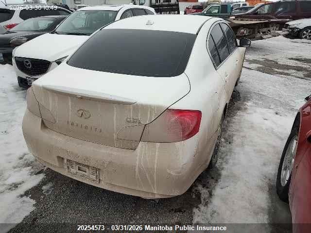 2010 Infiniti G37 X მანქანა იყიდება აუქციონზე, vin: JN1CV6AR1AM456357, აუქციონის ნომერი: 20254573