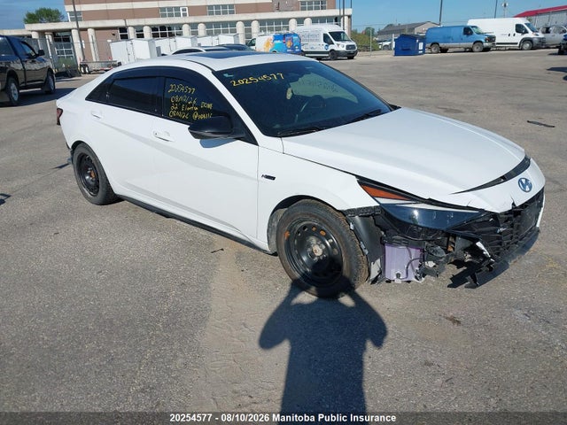 Продаж на аукціоні авто 2022 Hyundai Elantra N-line, vin: KMHLR4AF4NU344116, номер лоту: 20254577
