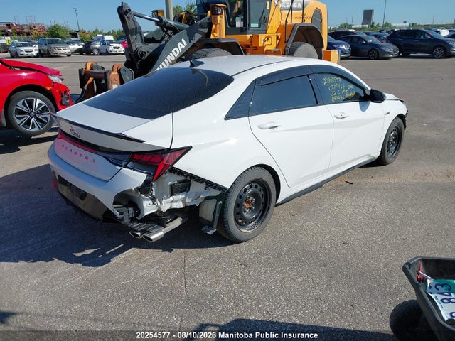 Продаж на аукціоні авто 2022 Hyundai Elantra N-line, vin: KMHLR4AF4NU344116, номер лоту: 20254577