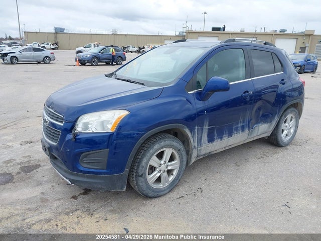 2014 Chevrolet Trax Lt მანქანა იყიდება აუქციონზე, vin: 3GNCJLSB2EL142250, აუქციონის ნომერი: 20254581