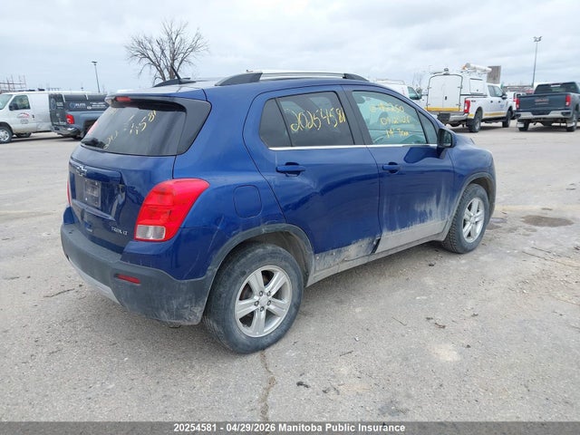 2014 Chevrolet Trax Lt მანქანა იყიდება აუქციონზე, vin: 3GNCJLSB2EL142250, აუქციონის ნომერი: 20254581