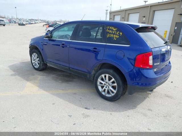 20254589 :رقم المزاد ، 2FMDK4KC0DBC35850 vin ، 2013 Ford Edge Limited مزاد بيع