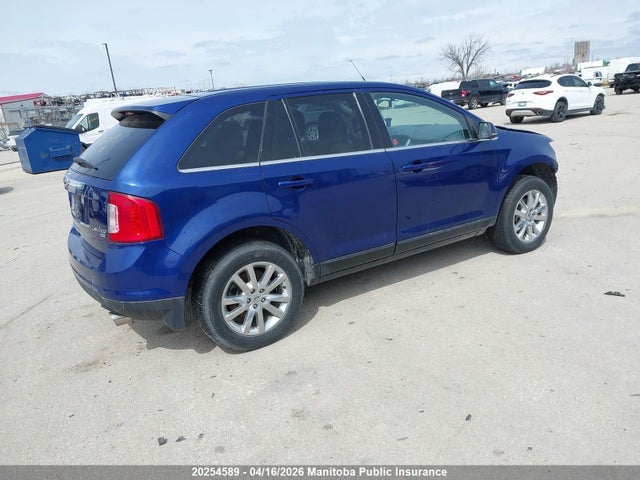 20254589 :رقم المزاد ، 2FMDK4KC0DBC35850 vin ، 2013 Ford Edge Limited مزاد بيع