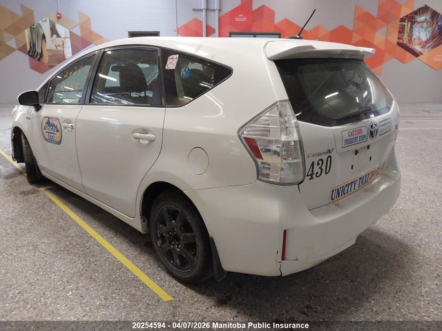 20254594 :رقم المزاد ، JTDZN3EU9C3118508 vin ، 2012 Toyota Prius V مزاد بيع