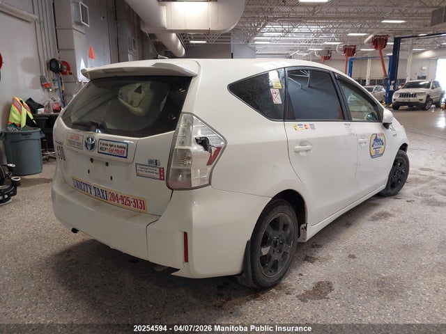 20254594 :رقم المزاد ، JTDZN3EU9C3118508 vin ، 2012 Toyota Prius V مزاد بيع