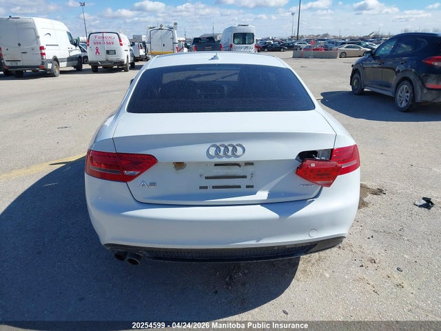 20254599 :رقم المزاد ، WAUMFBFR5CA029524 vin ، 2012 Audi A5 2.0t Quattro مزاد بيع