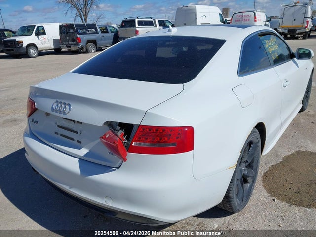 20254599 :رقم المزاد ، WAUMFBFR5CA029524 vin ، 2012 Audi A5 2.0t Quattro مزاد بيع