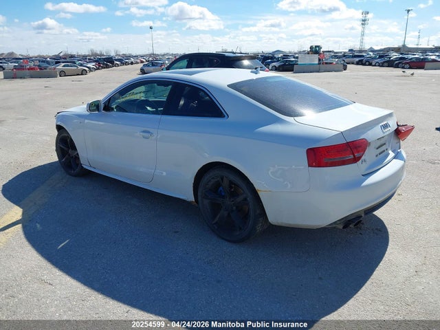 20254599 :رقم المزاد ، WAUMFBFR5CA029524 vin ، 2012 Audi A5 2.0t Quattro مزاد بيع