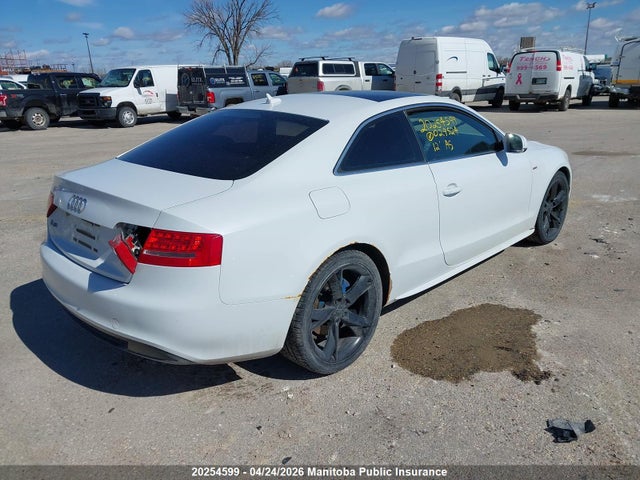 20254599 :رقم المزاد ، WAUMFBFR5CA029524 vin ، 2012 Audi A5 2.0t Quattro مزاد بيع