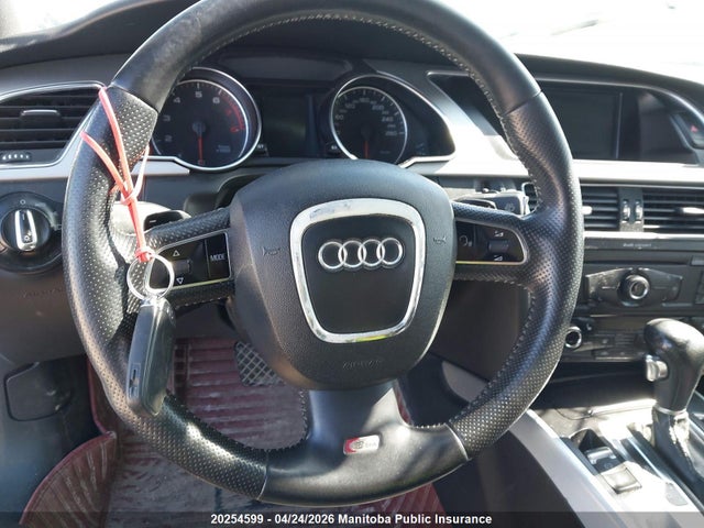 20254599 :رقم المزاد ، WAUMFBFR5CA029524 vin ، 2012 Audi A5 2.0t Quattro مزاد بيع