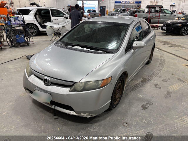 Aukcja sprzedaży 2008 Honda Civic Lx, vin: 2HGFA15598H112516, numer aukcji: 20254604