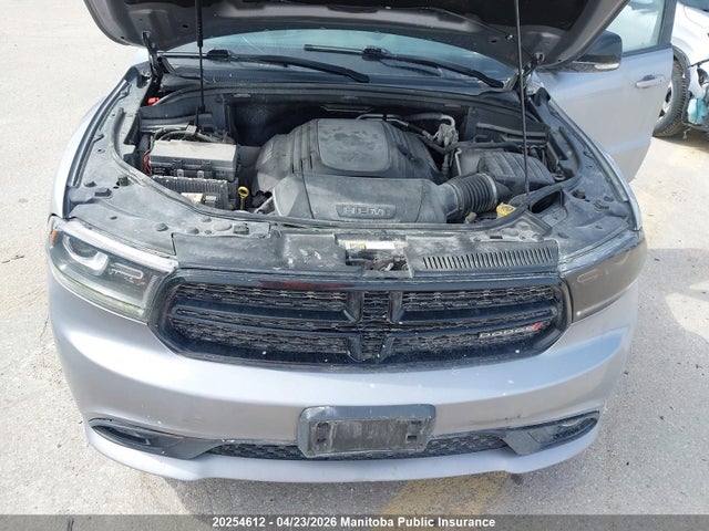 20254612 :رقم المزاد ، 1C4SDJCT2GC403334 vin ، 2016 Dodge Durango R/t مزاد بيع