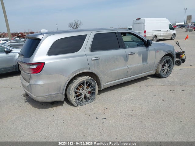 20254612 :رقم المزاد ، 1C4SDJCT2GC403334 vin ، 2016 Dodge Durango R/t مزاد بيع